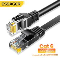 【CW】 Essager Ethernet Cable Cat6 10m UTP 6 45 Splitter Network RJ45 Twisted Cord for Laptop Router