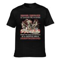 Knight Templar Never Mistake My Kindness For Weakness Mens Short Sleeve T-Shirt