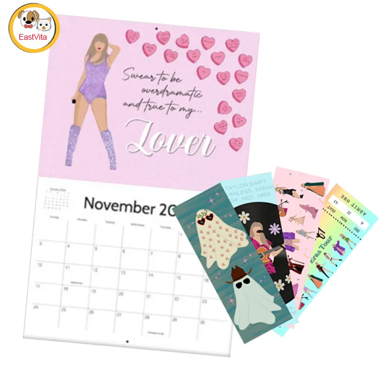 2024 Eras Tour Calendar From January 2024 To December 2024 Hanging Wall  Calendar Wall Decor For Girl Boy Teens Fans Gift | Lazada.co.th