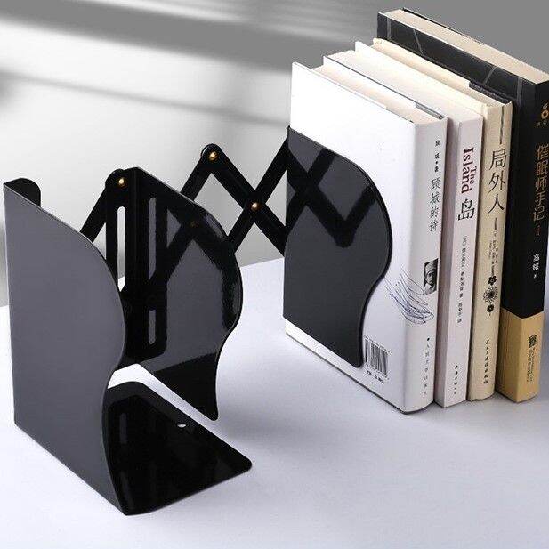 Expandable Book Stand Bookend Book Holder Shelf Rack Adjustable