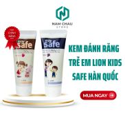 Kem đánh răng cho bé trẻ em Lion Kids Safe Hàn Quốc 2 tuổi hương nho hương