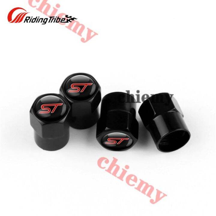 Cache Moyeux 54mm Pour Ford Focus RS Fiesta - 4 Pièces ABS Anti-Poussière - Noir Enjoliveurs Moyeu Anti-poussière