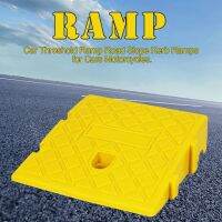 【YF】 Car Threshold Ramp Road Slope Kerb Ramps for Cars Vehicles Motorcycless Portable Step Mat 25x27x13cm