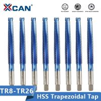 XCAN HSS Trapezoidal Tap TR8 9 10 12 14 15 16 18 20 22 24 26 Left/Right Hand Machine Plug Tap Thread Screw Tap Hand Tools