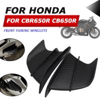 ได้เวลาคล้ายกับฮอนด้า CBR650R CB650R CBR 650 R CB 650R ของประดับจักรยานยนต์ด้านหน้า Airing Aerodynamic Winglets สปอยเลอร์ชุดปีกแบบไดนามิก