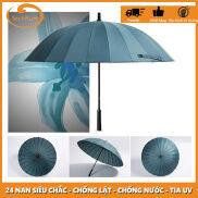 Dù Cầm Tay, Dù Xịn, Ô Dù 24 Nan Loại Dày Thiết kế 24 Nan Cỡ Lớn Che Nắng
