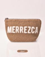 Merrezca Terry Cosmetic Bag กระเป๋าใส่เครื่องสำอางค์ ใบใหญ่ใส่ของได้เยอะ