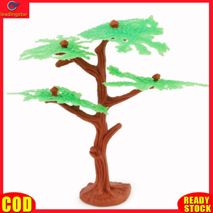 leadingstar-rc-authentic-trees-models-toys-sand-table-dinosaur-scene-car-parking-plastic-plants-ornaments-for-children-birthday-gifts