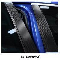 Carbon Fiber For BMW F30 F20 G20 E90 F10 E60 G30 E46 E61 X5 E70 X1 X3 Car Body B C Pillars Post Cover Trim Decoration Stickers