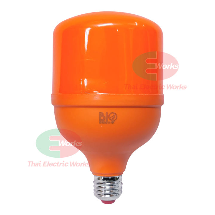 bio-energys-ไฟ-led-ไฟไล่ยุง-ไล่แมลง-ไร้สารพิษ-ไร้กลิ่น-t-100-bulb-40w-ปลอดภัยไร้สารพิษ-หลอดไฟ-e27-หลอดไฟแอลอีดี-แสงสีส้ม-ไทยอิเล็คทริคเวิร์ค-ออนไลน์