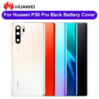 Original For Huawei P30 Pro Battery Cover + Camera Glass Lens Parts For Huawei P30 Pro Back Door Replacement Parts Repair