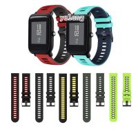 ❇ↂ☂ 20mm 22mm silikonowy pasek do zegarka zespół dla Huami Amazfit Bip U S Lite pasek na smartwatcha zespół dla amazfit GTS 2 2E Neo pasy