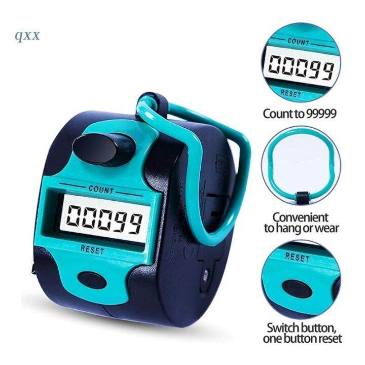 CH*【READY STOCK】 Handheld Counter for People School Lap Counter 5 Digit