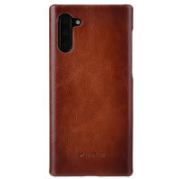 Cowhide Back Cover For Samsung Note 8 9 10 20 S22 Ultra Real Genuine Leather Phone Case For Galaxy Note10+ Plus Bag Business Man