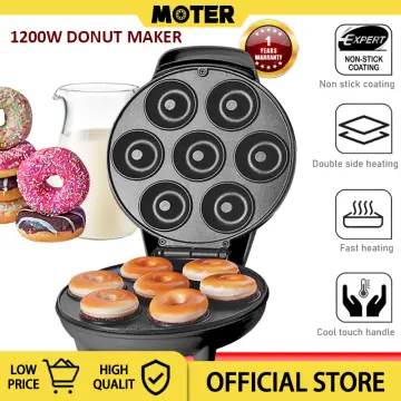  Mini Doughnut Maker, 1200W Electric Donut Maker