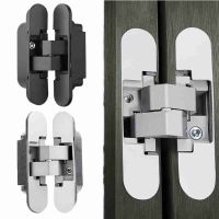 Hardware Stainless Steel Invisible Loop Cross Door Hinge Furniture Supplies Window Accessories Hidden Hinges