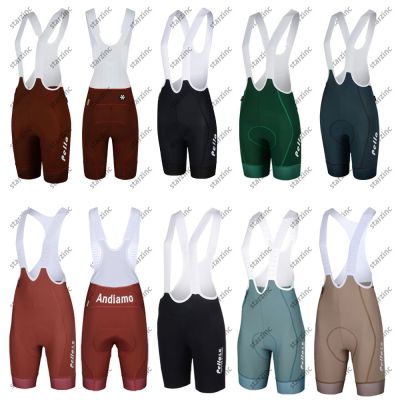 ஐ✢ Pella Women Cycling Bib Shorts Summer Bike Breathable Lycra Knickers Mtb 20D Gel Pad Ropa Ciclismo Bicycle Pants