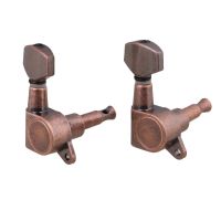 ；。‘【 6X Right Electric Guitar Closed Tuning Pegs Tuners Machine Heads Bronze