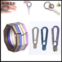 YIWEN 1PC ร้อน เครื่องมือกลางแจ้ง ที่เปิดขวดแคมป์ หัวเข็มขัดแขวนน้ำหนักเบา คลิปพวงกุญแจสร้างสรรค์ พวงกุญแจมัลติฟังก์ชั่น พวงกุญแจ EDC