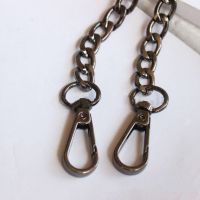 【HEHESHOP】120cm Handbag Metal Chains DIY Purse Chain With Buckles Shoulder Bag Straps