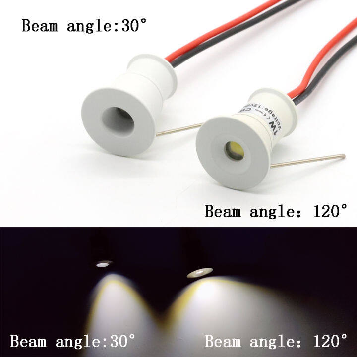 1w-led-คณะรัฐมนตรีมินิจุดไฟดาวน์ไลท์-dc12v-ตู้แสดงเครื่องประดับโคมไฟแสดงไฟเพดาน-led