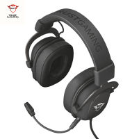 TRUST GXT 414 ZAMAK PREMIUM MULTIPLATFORM GAMING HEADSET BLACK หูฟังเกมมิ่ง (ประกัน 7 วัน)