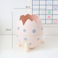 Multi-function Cute Pencil Holder Stationery Organizer Dinosaur Egg Shape Pen Containers Storage Box Pen Cup Office Desk Supplies Organizer可爱笔筒