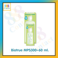 น้ำยาล้างคอนแทคเลนส์ Bio True MPS 300+60ml