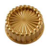 Charlotte Cake Pan, One Size, Gold Thanksgiving Christmas Family Cake Mold Kitchen Accessories