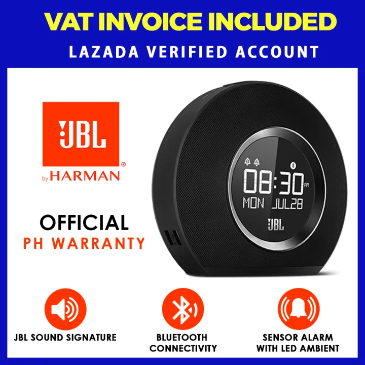 JBL Horizon Bluetooth Clock Radio with LED Ambient Light Lazada PH