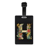 Letter H Luggage Tag for Suitcase Suitcase Identifiers Name Labels Card Women Men Kid Travel 【AUG】