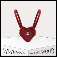 ของแท้ 100% วิเวียน เวสท์วู๊ด กระเป๋า Vivienne Westwood bag ถุงไหล่ กระเป๋ารัก กระเป๋าหัวใจ เป้สะพายหลังดาวเสาร์