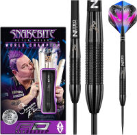 ‎RED DRAGON RED DRAGON Peter Wright Snakebite 3: 22g or 26g Tungsten Darts Set with Flights and Stems 22.0 Grams