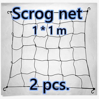 (แพ็คคู่!) ตาข่าย Scrog Net for Hydroponic Grow Tent Plant Support Mesh Netting Stretch Net 1m x 1m