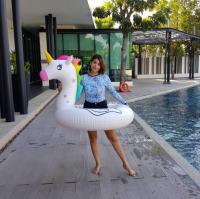 ? ห่วงยางแฟนซี ห่วงยางยูนิคอร์นสตาร์ริง 120 ซม.​ #WIMPOOLFLOATS​ (พร้อมส่งในไทย)​