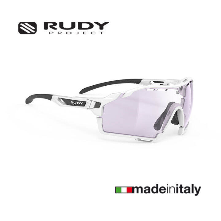 แว่นกันแดด-rudy-project-cutline-white-impactx-photochromic-2-laser-purple-แว่นกันแดดปรับสีอัตโนมัติ-แว่นกันแดดสปอร์ต-แว่นกีฬา-แว่นตีกอล์ฟ-technical-performance-sunglasses