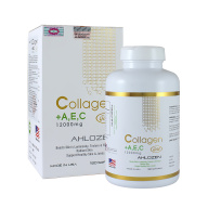Viên Collagen AEC GOLD 12000mg hộp 180 Viên Hàng USA thumbnail