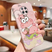 GGK เคสสำหรับ Redmi K30 K30โปร K30ซูมโปร K40ซูม K40โปร K40S การ์ตูน SpongeBob ฟิล์มเคสโทรศัพท์การออกแบบผิวนอกแบบเต็มเปลือกแข็งเคสป้องกันการกระแทกคลุมทั้งหมด