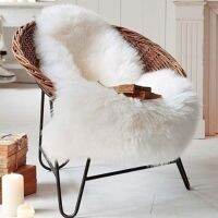 [A Warm] Home Faux Stings Cover Rugs Warm HairySeat Pad โซฟาพรมปูพื้น