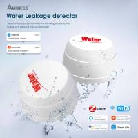 1/4 Tuya Water level detector flooding sensor Wifi/zigbee Smart Home automation Security Alarm Work With Smart Life alexa google