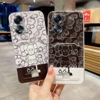 เคสโทรศัพท์สินค้าพร้อมส่งสำหรับ OPPO Reno10 Pro + Reno 10 Pro Plus 8 8Z 8T 5G A78 A58 4G A17 A17K 2023ปลอกซิลิโคนแฟชั่นใหม่ OPPOA58 4G