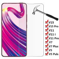 Full Cover Clear Tempered Glass For VIVO v9 vivo iQOO Neo3 V11 i V15 Pro V7 Plus Y11 Y19 Y12 Y15 Y17 Y72 Y91 y30 C i Y93 Y53 Y81 S1 V23e 5G V21e V21 V20 Pro V19Neo V17 V15 V11 V9 Mobile Phone Case Screen Protector For vivo Protective Film Guard Glas 9H