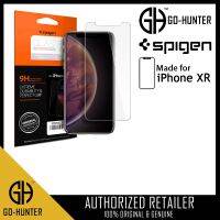 Spigen Glast.R กระจกนิรภัยกันรอยหน้าจอ แบบบาง พรีเมี่ยม สําหรับ Apple iPhone XR (บาร์โค้ด : 8809613760781) mu