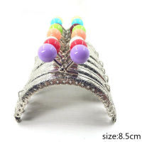 30pcs20pcs10pcs 8.5CM Candy head Bag Kiss Clasp silver semicircle Metal Coining Pattern Purse Frame DIY Bag Sewing Accessories