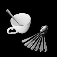 8 Pcs Demitasse Espresso Stainless Steel Spoon Tea Coffee Soup Rice New Cooking Utensils