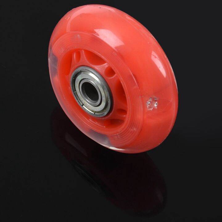 1-pair-8mm-dia-608zz-bearing-inline-scooter-skating-skate-wheel-red