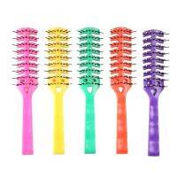 ；‘【；- Vent Brush Hair Brush 7 Row Vent Brush With Ball Tipped Bristles Random Color