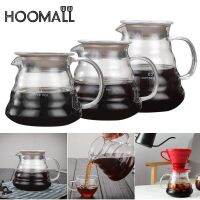 Hoomall 360/600/800ML Coffee Pot Glass Cloud Heated Coffeepot Cafe with Filter Cup