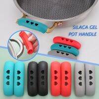 2Pcs Silicone Pot Handle Cover Heat Insulation Anti-Scalding Covers Pot Ear Clip Steamer Casserole Pan Handle Kitchen Tool Other Specialty Kitchen Too