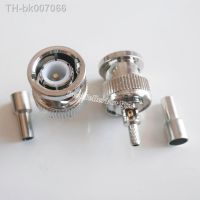 ✕☜ஐ  10x Connector BNC Male Q9 Plug Window Crimp RG316 RG174 RG179 LMR100 Cable Straight Connector